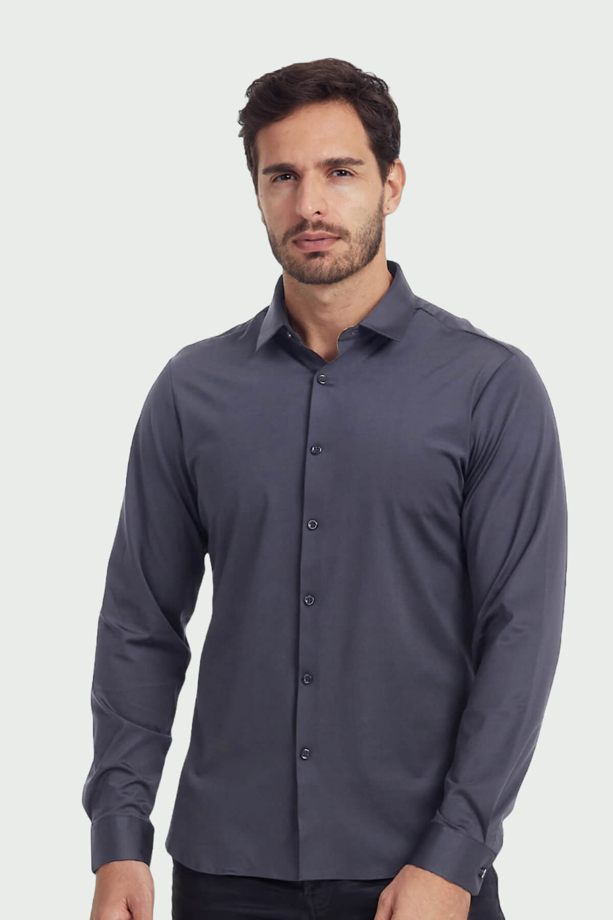 Ultra Comfort Dress Shirt Black