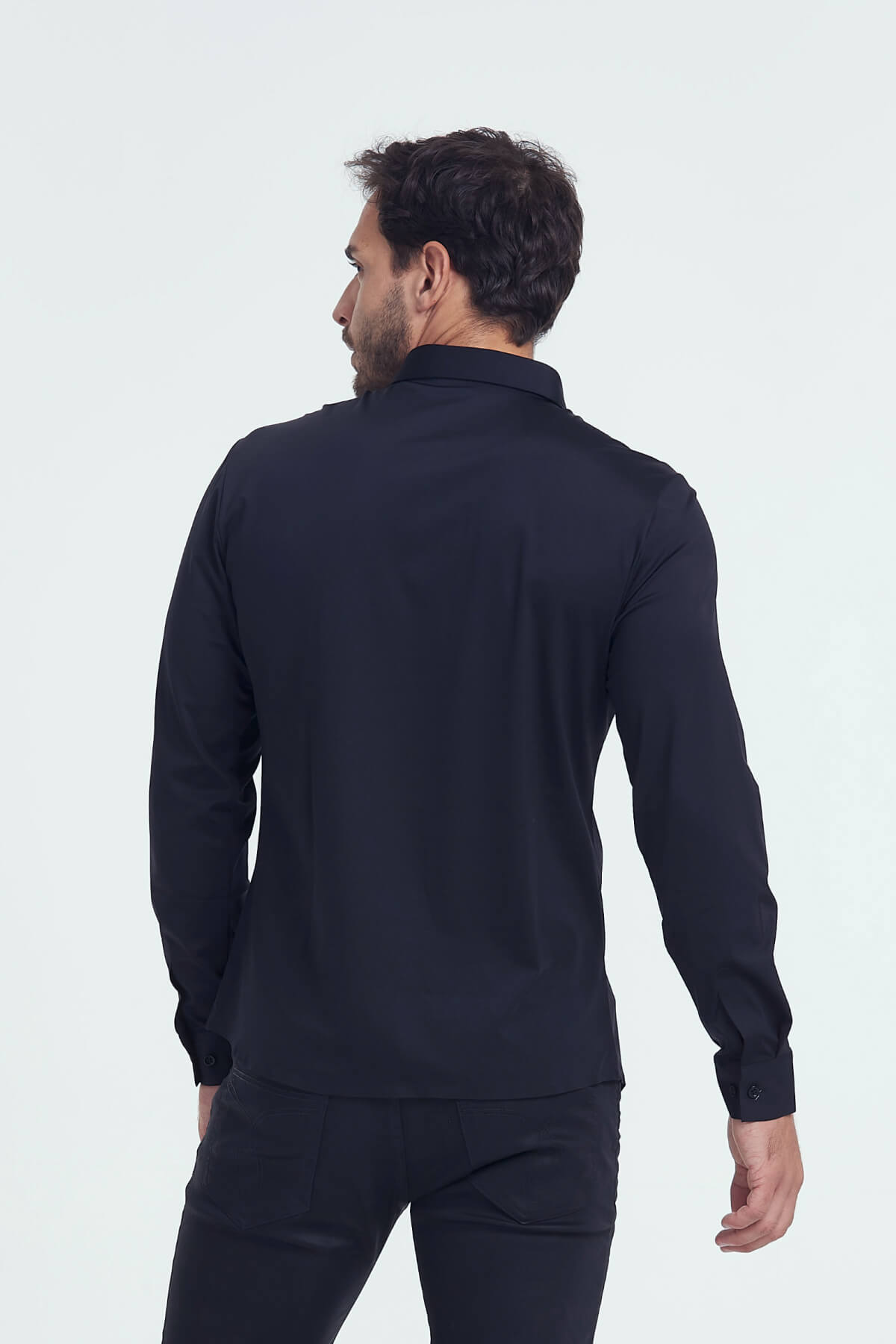 Ultra Comfort Dress Shirt Black