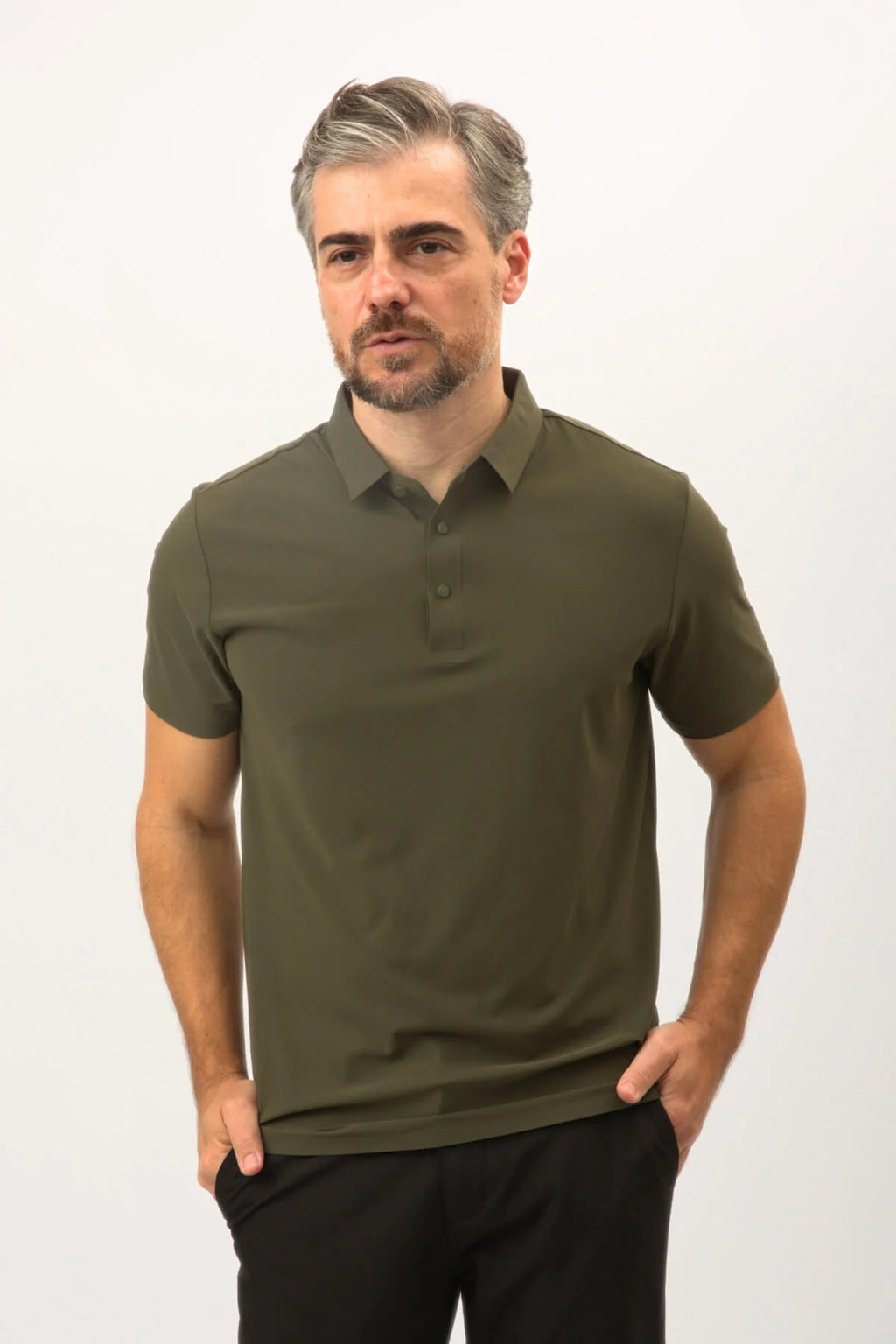 Urban Performance Polo Olive Green