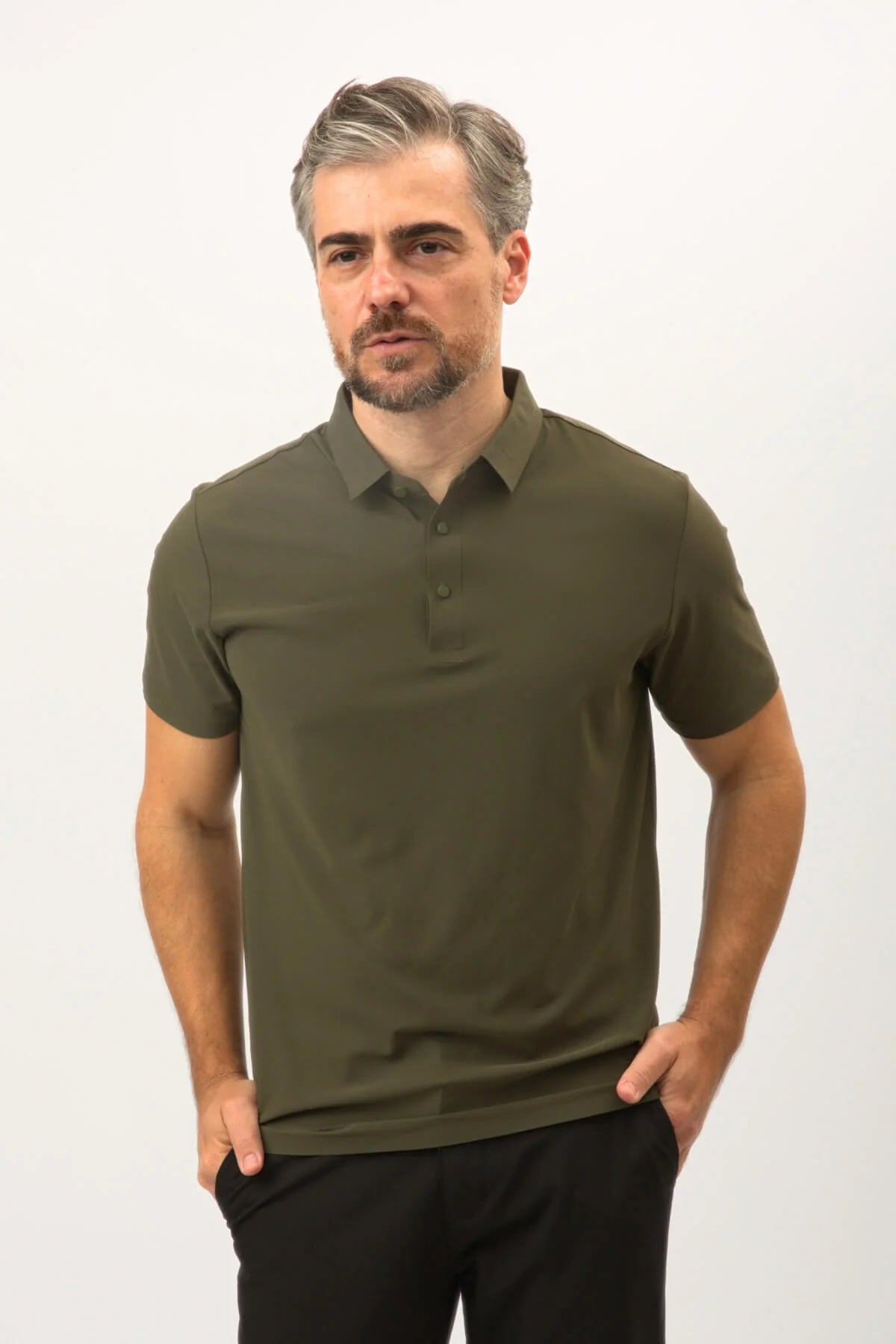 Urban Performance Polo Olive Green