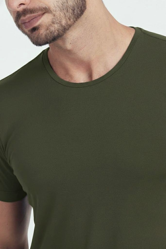Basic Tech Daily T-Shirt Olive Green