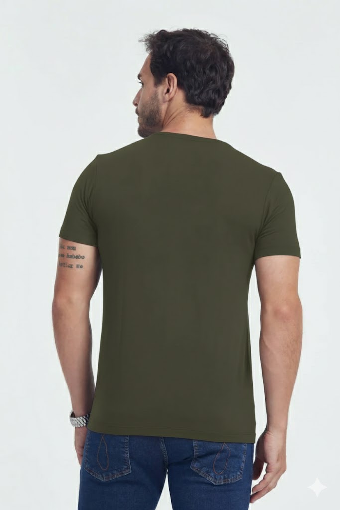Basic Tech Daily T-Shirt Olive Green